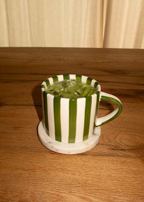 Green Coffee Cup (Set of 2)