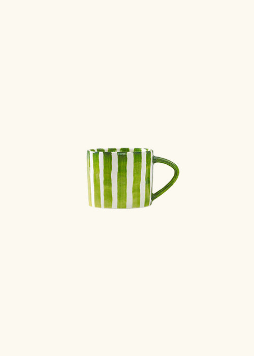 Coloured Coffee Cup (Sets of 2 in Green, Blue, Orange)