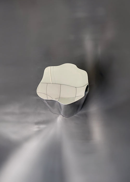 Metal Side Table / Coffee Table (Stainless Steel) 45cm W x 45cm D x 45cm H