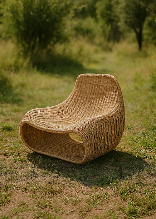 Rattan Lounge Chair, Garden Furniture