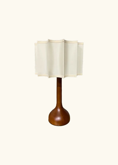 Rinkaku wooden table lamp, supplied to Balaia Golf Village