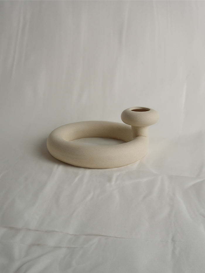 Vase, Beige | Snake Charmer