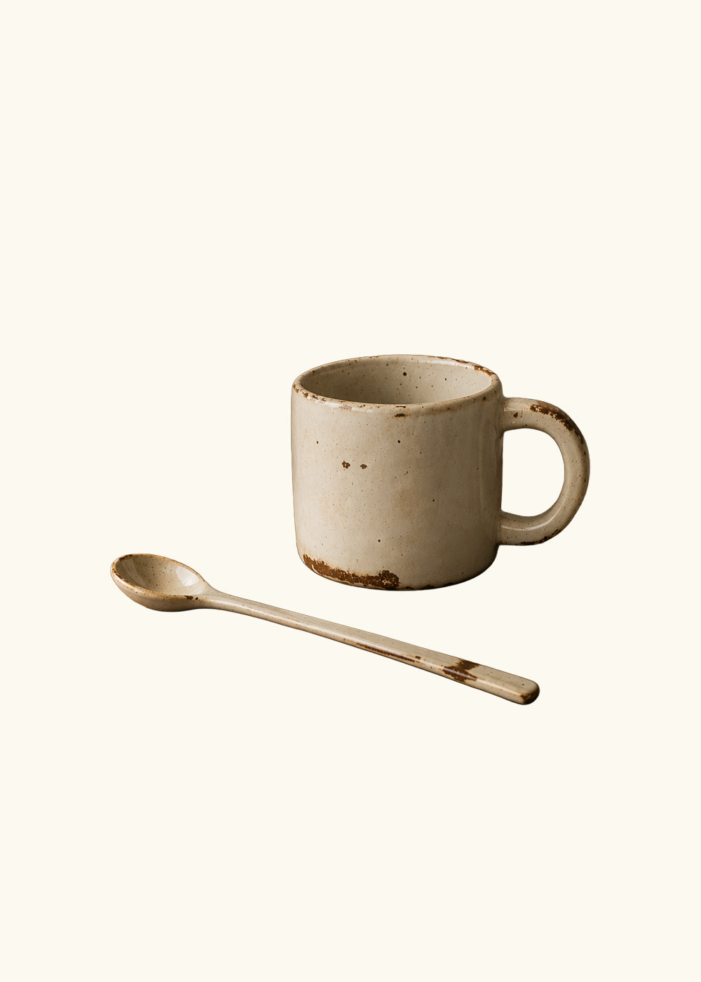 Asa Speckled Stoneware Mug, Set of 2