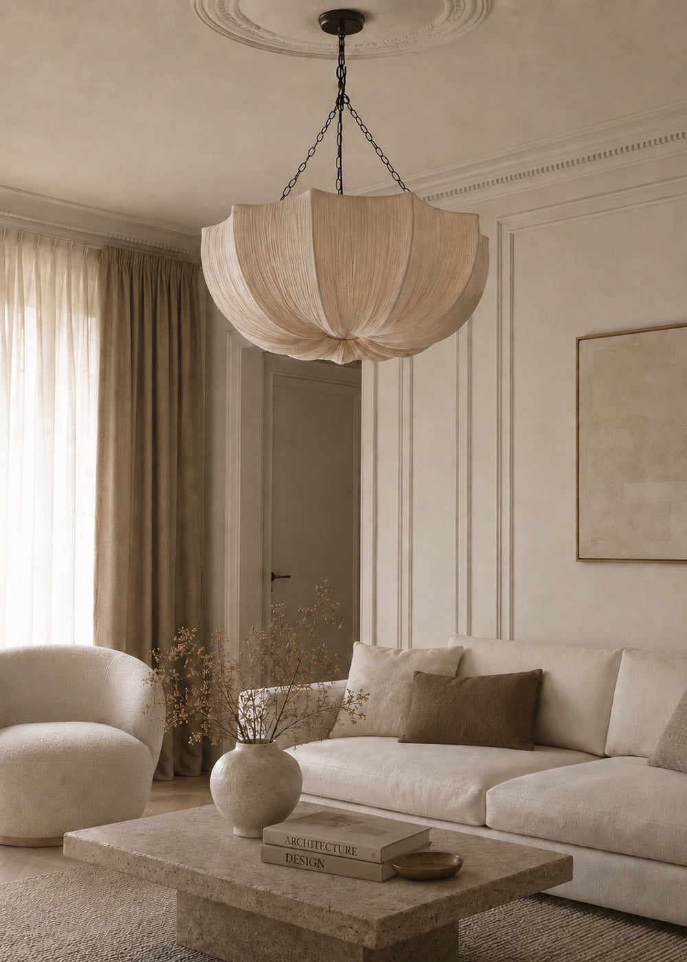Kumo, Woven Pendant Light