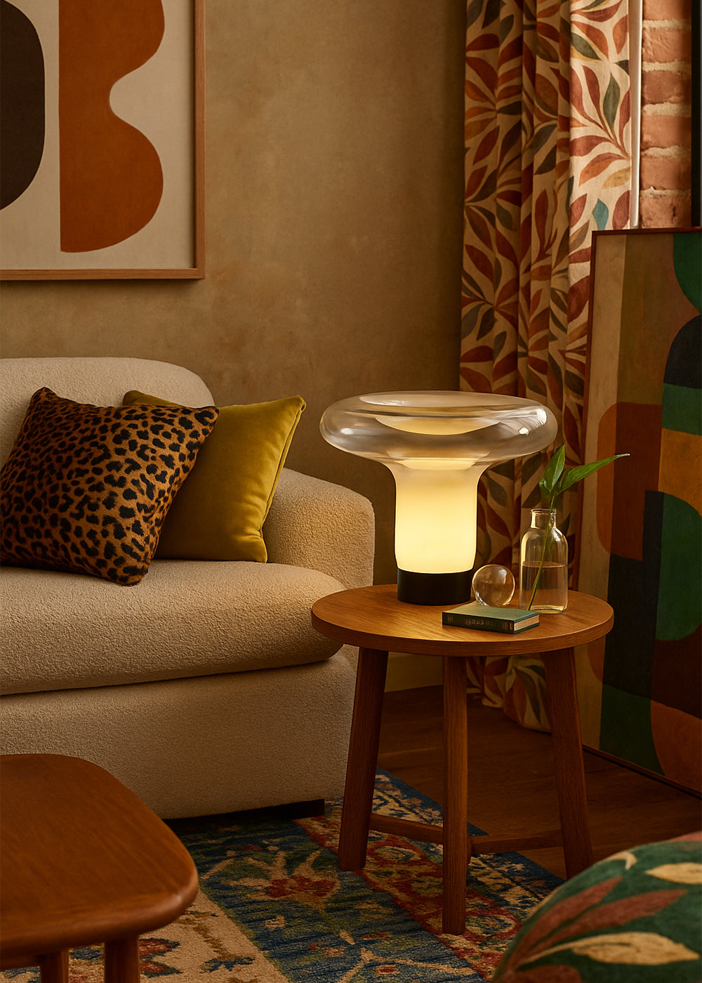 Hikari, Glass Table Lamp