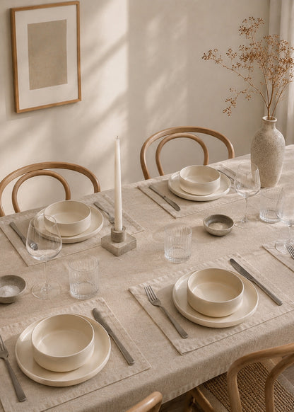 Yume, Stoneware Dinner Set, 12 Piece