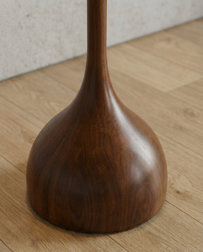 Rinkaku, Wooden Floor Lamp, tall