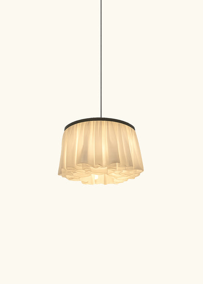 Akari, Pleated Linen Pendant Light
