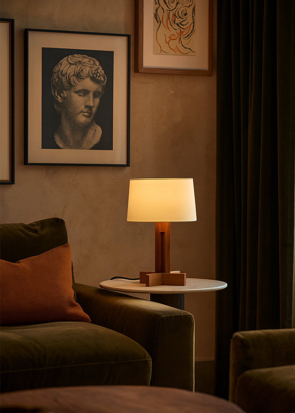 Nami, Wooden Table Lamp