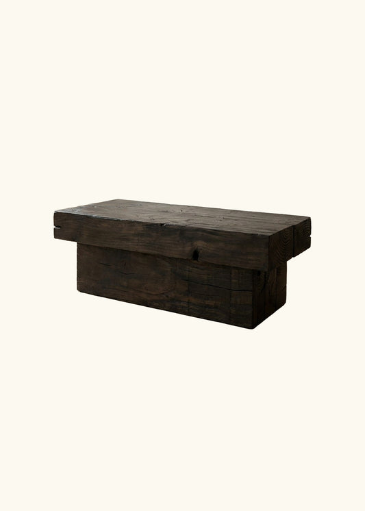 Kura, Solid Wood Plinth Table