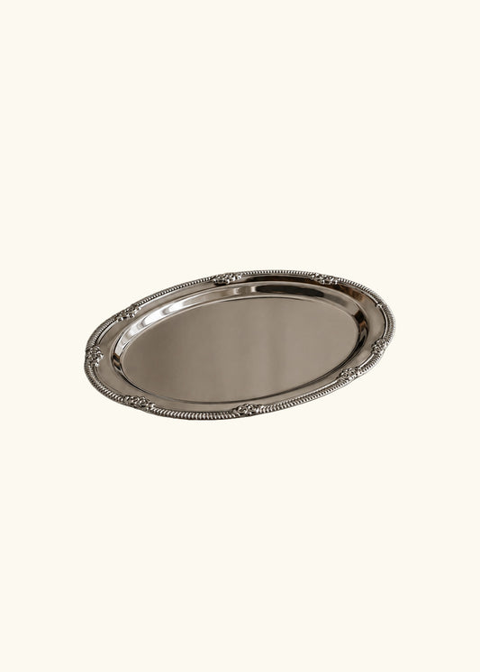 Sui, Embossed Steel Serving Tray