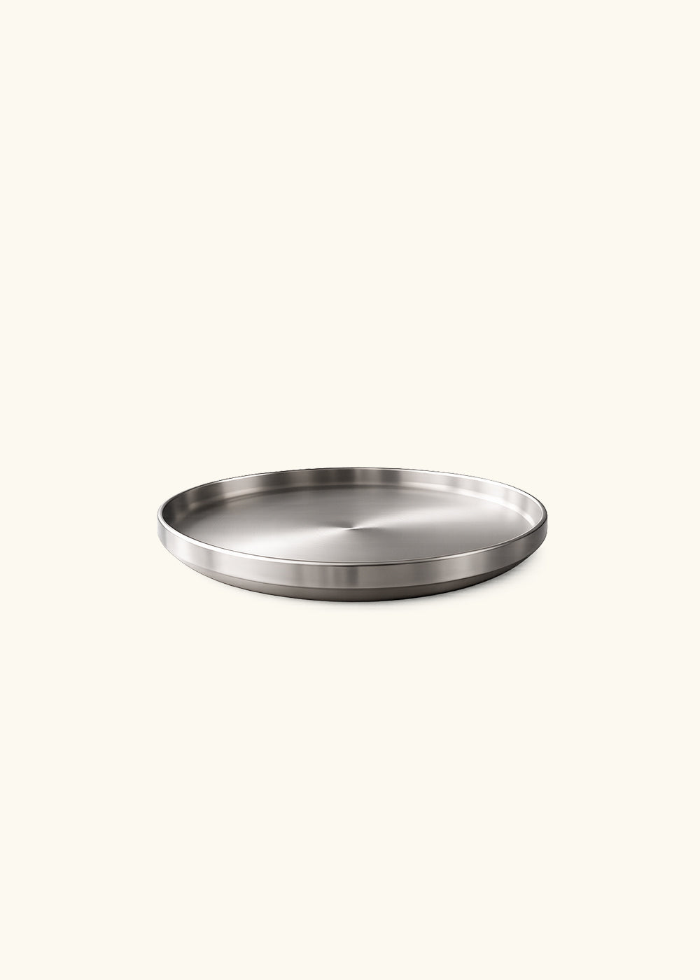 Tetsu, Stainless Steel Side Plate, 23cm