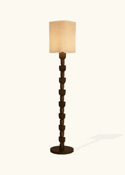Tsuki, Wooden Floor Lamp