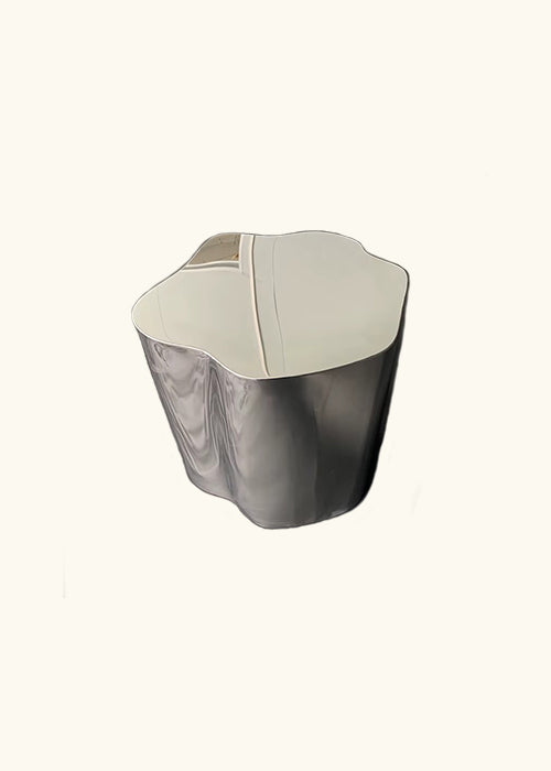 Metal Side Table / Coffee Table (Stainless Steel) 45cm W x 45cm D x 45cm H