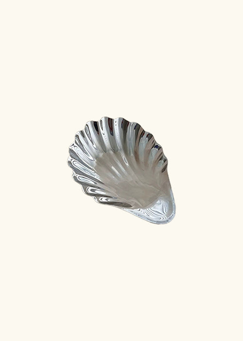 Metal Shell Plate (Stainless Steel), Decor
