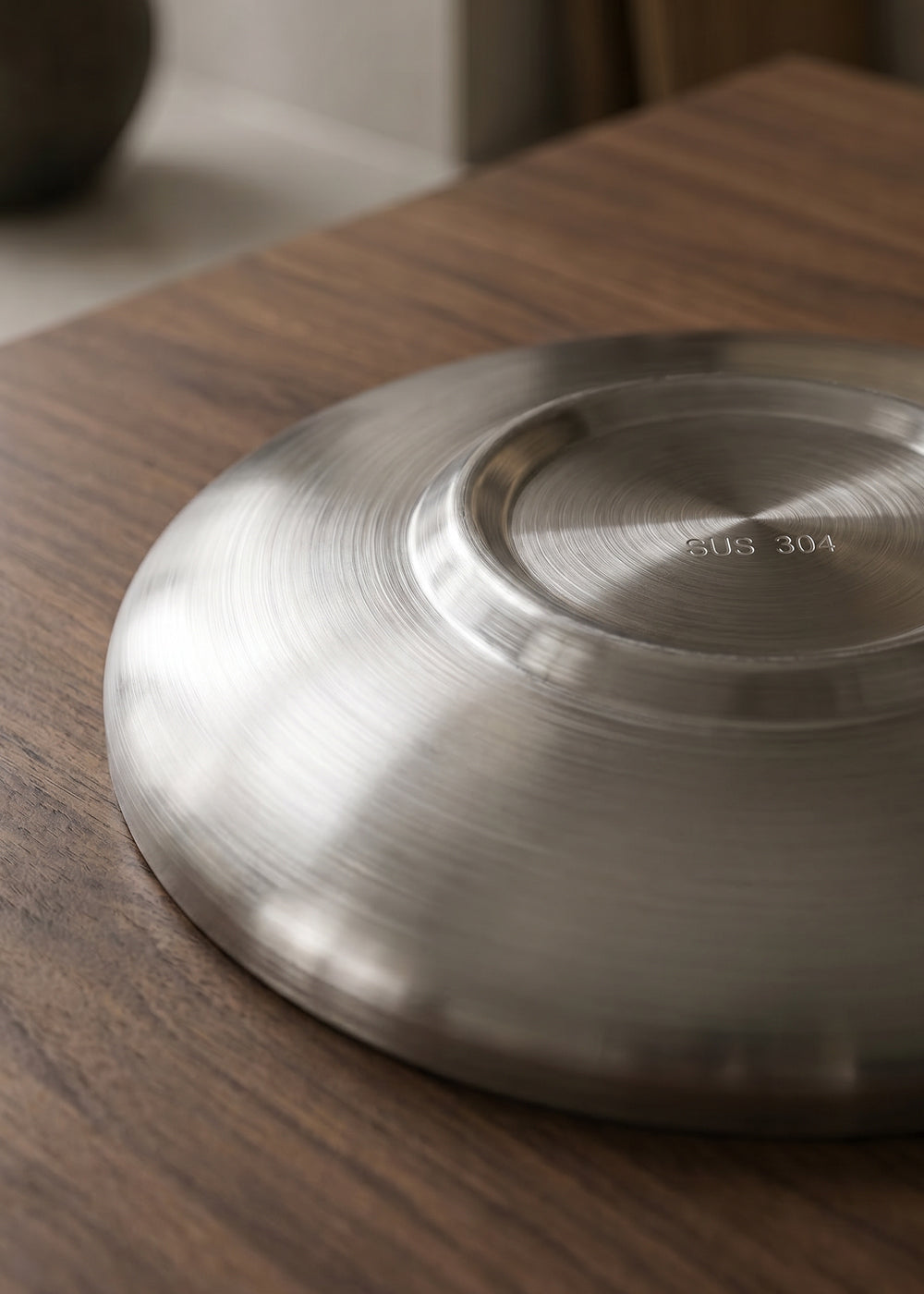 Tetsu, Stainless Steel Side Plate, 23cm
